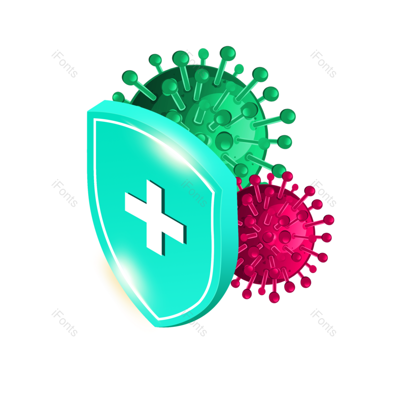 病毒图片,元素,PNG,免抠素材